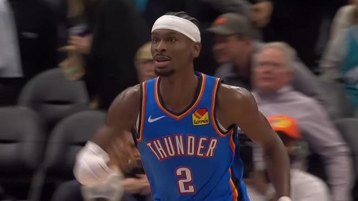 Oklahoma City Thunder, Charlotte Hornets'ı yenerek seriyi sürdürdü