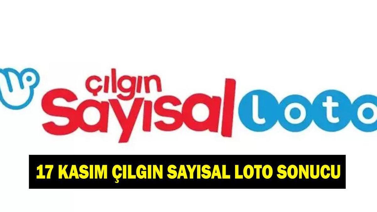 ÇILGIN SAYISAL LOTO 17 KASIM SONUCU! MPİ Çılgın Sayısal Loto sonuçları sorgulama ekranı