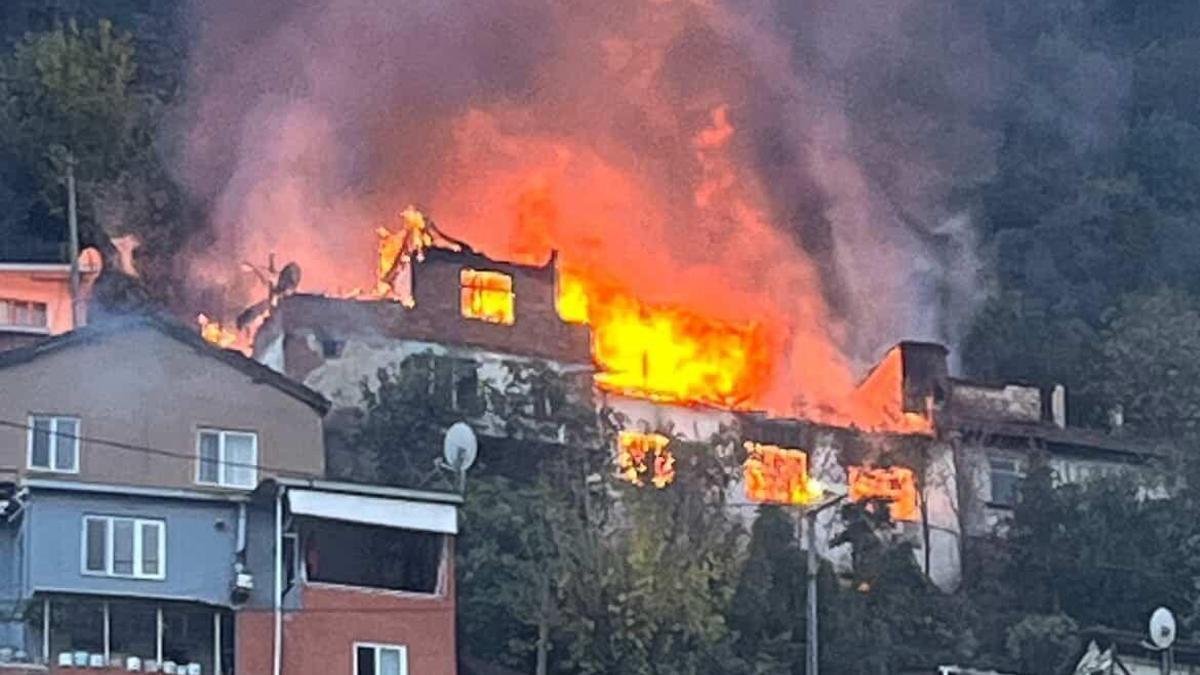Bursa'da yangın faciası: 1 ölü