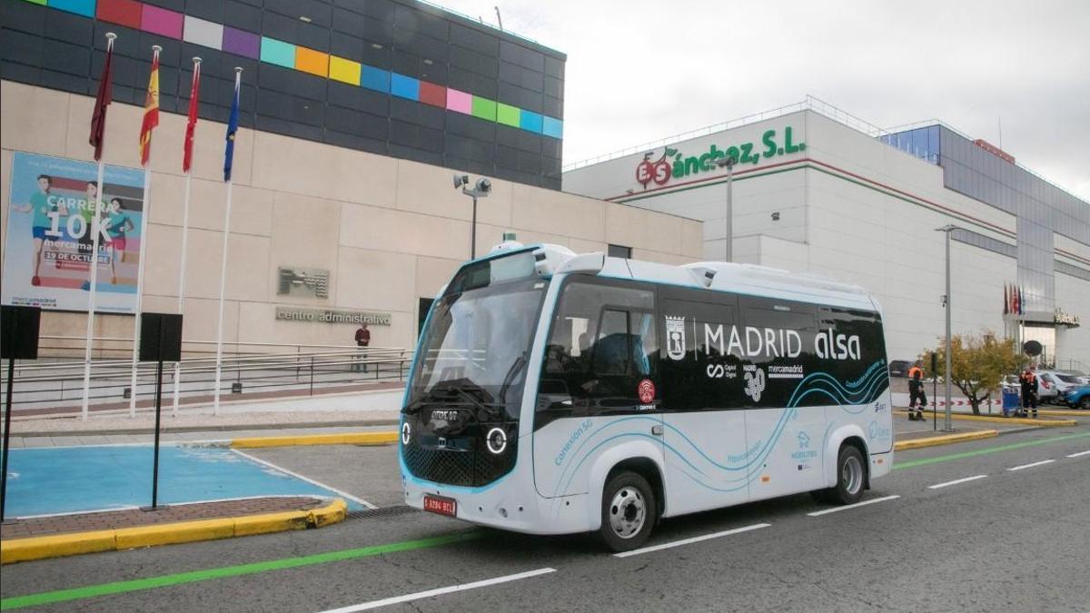 Otokarın Otonom Otobüsü İspanyada