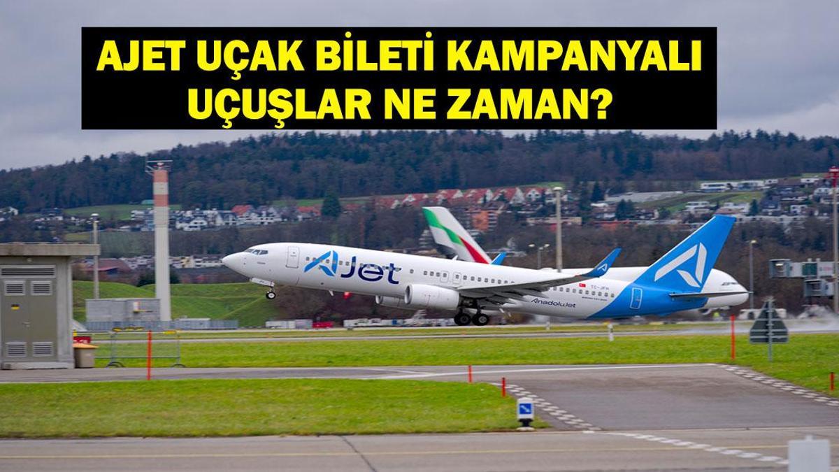 AJET UCUZ BİLET KAMPANYASI 18 KASIM 2025: AJet Uçak Bileti Kampanyası Tarihleri Neler? Ucuz Uçak Bileti Kampanyası Hangi Şehirlerde Var?