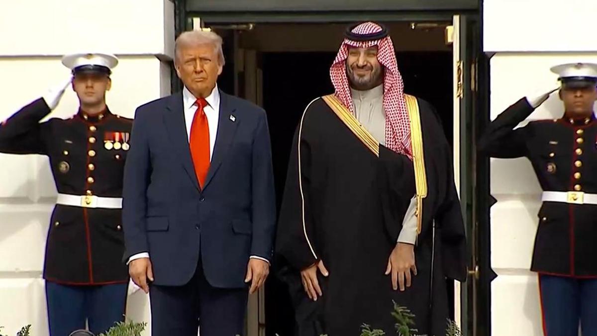 ABD Başkanı Trump ile Suudi Arabistan Veliaht Pren…