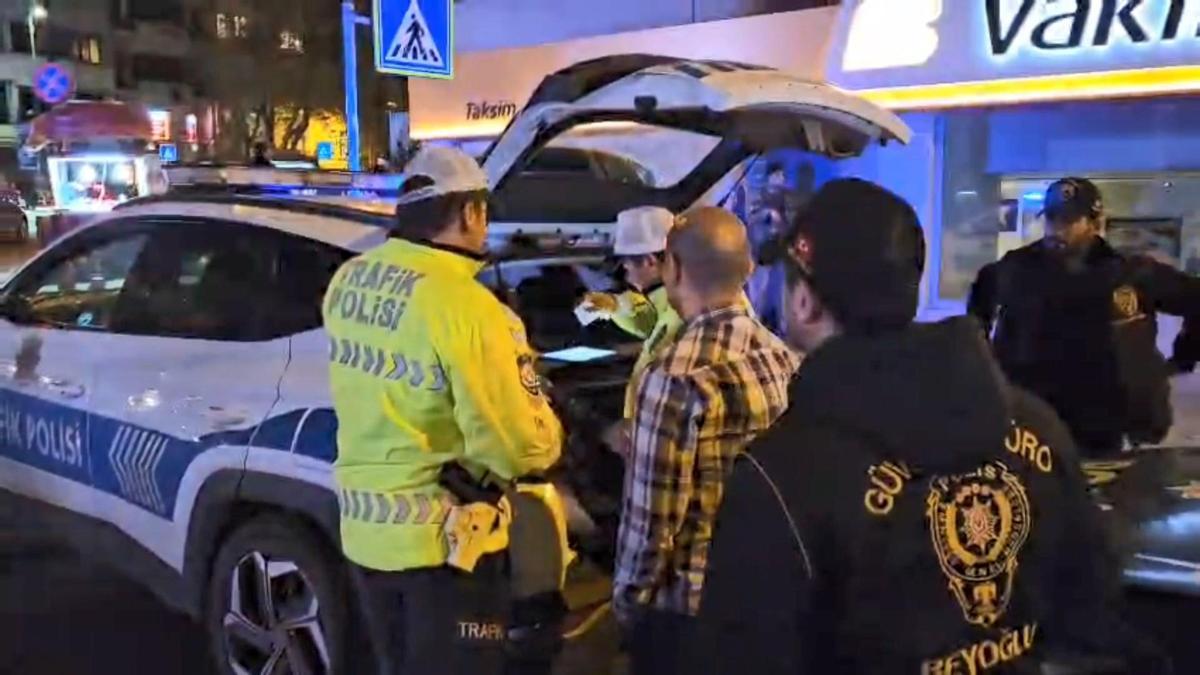 İstanbul - Beyoğlu'nda 'Huzur İstanbul' denetimi