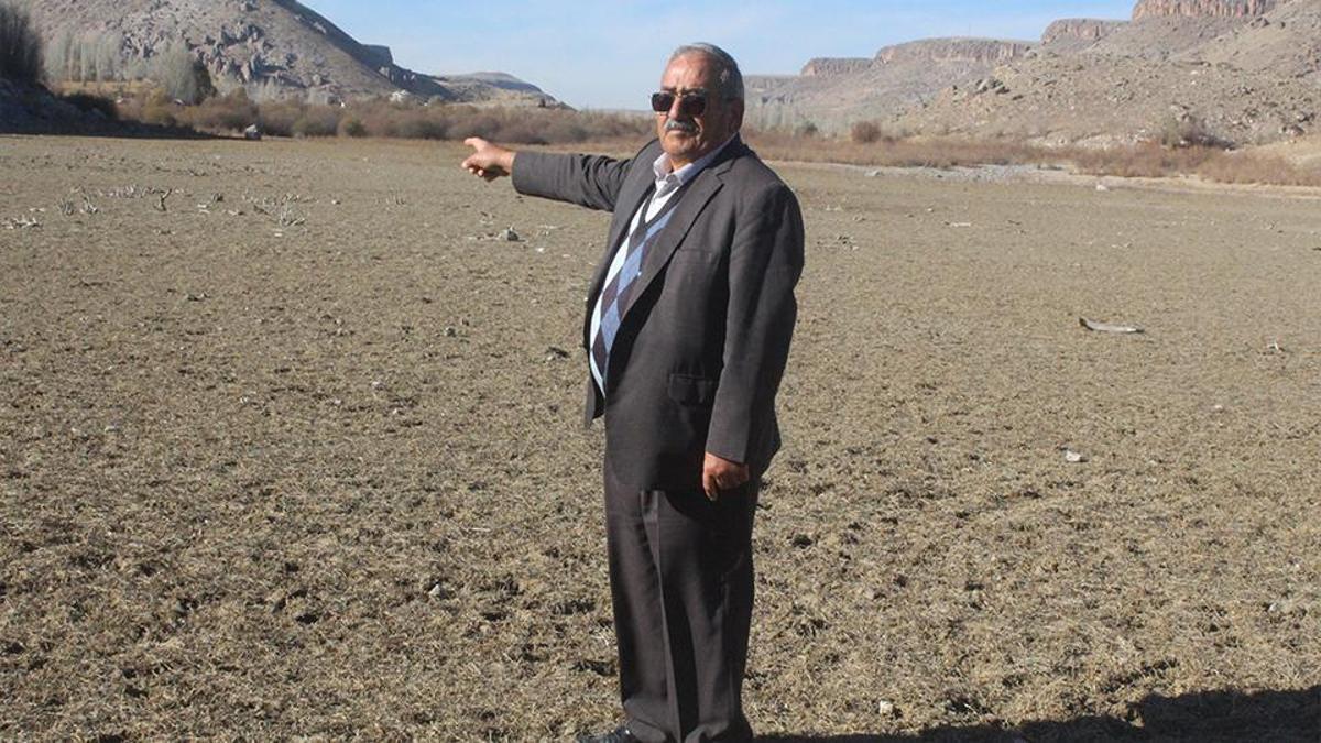 Barajda sular çekildi: 58 yıllık sır günyüzüne çıktı