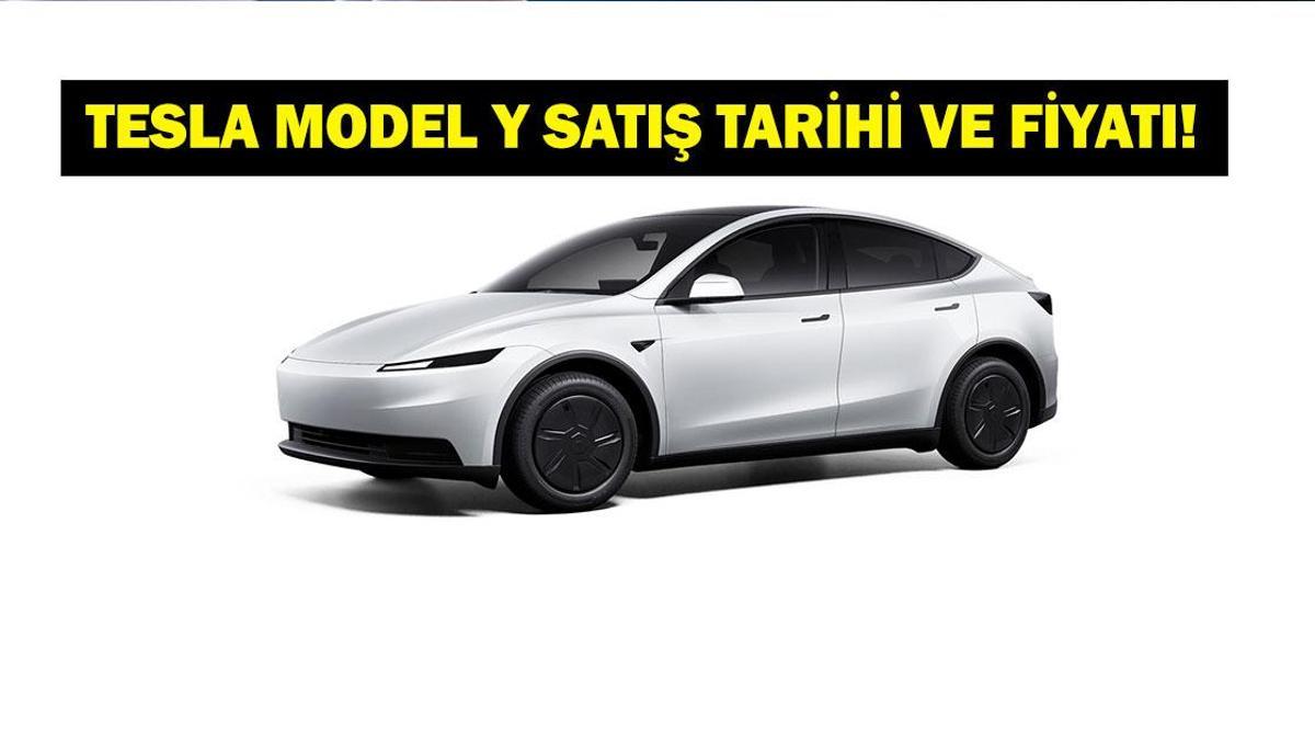 Tesla Model Y TÜRKİYE SATIŞ TARİHİ: Tesla Model Y Türkiye'de Ne Zaman Satışa Çıkacak? Tesla Model Y Fiyatı Ne Kadar Olacak?