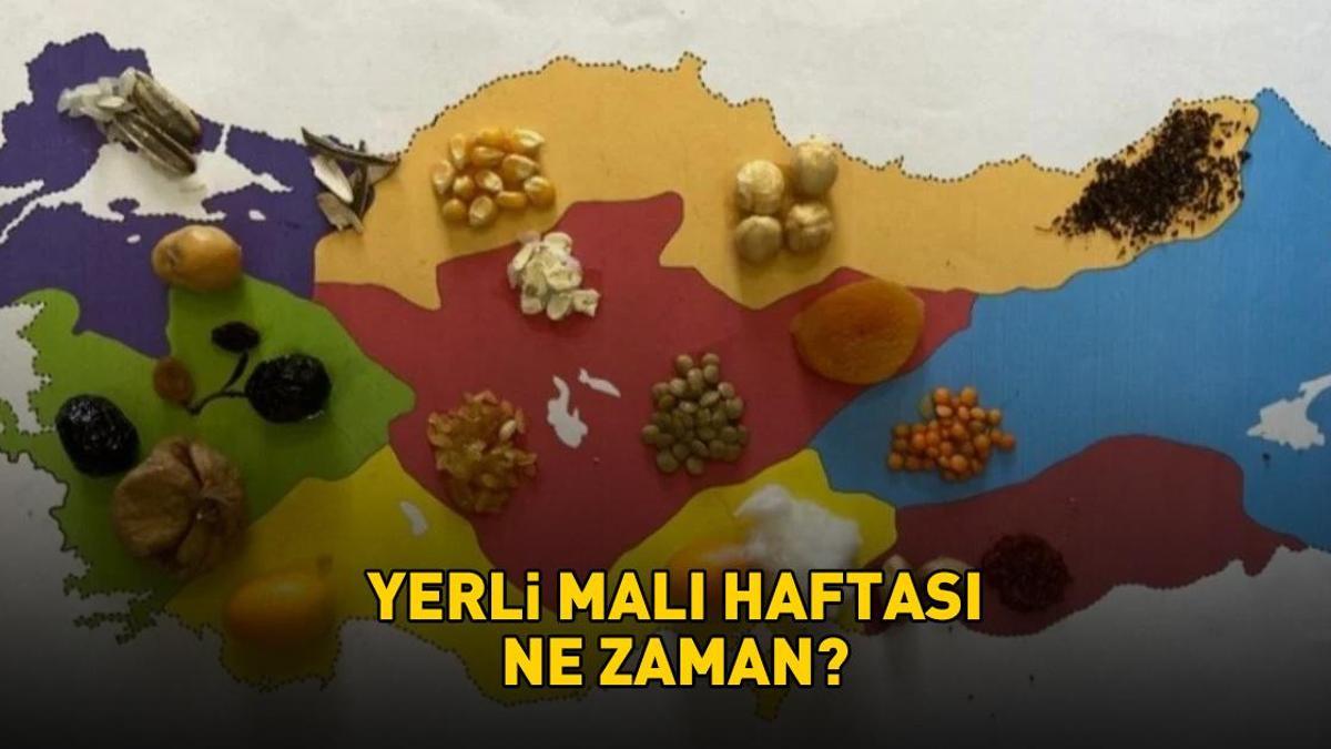 2025 YERLİ MALI HAFTASI TARİHİ: Yerli Malı Haftası ne zaman? Türk malı olan ürünlerin kullanılması amacıyla farkındalık yaratılıyor
