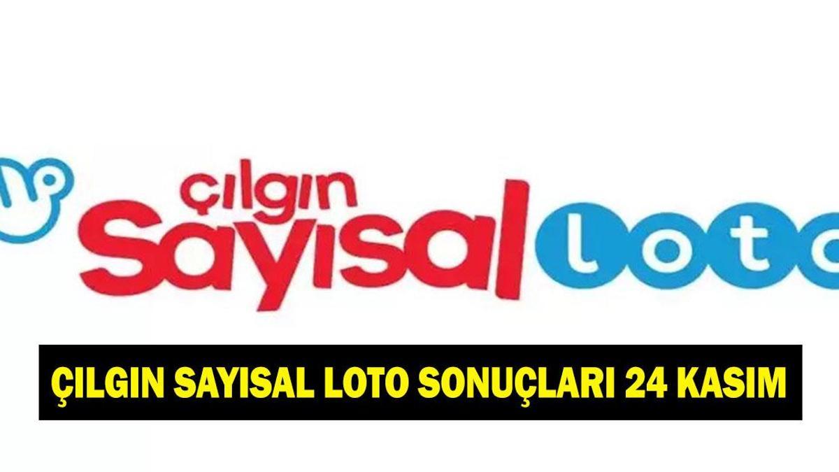 ÇILGIN SAYISAL LOTO SONUÇLARI 24 KASIM! Milli Piyango Çılgın Sayısal Loto canlı izleme linki