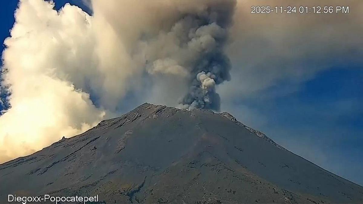 Popocatepetl Yanardağı faaliyete geçti