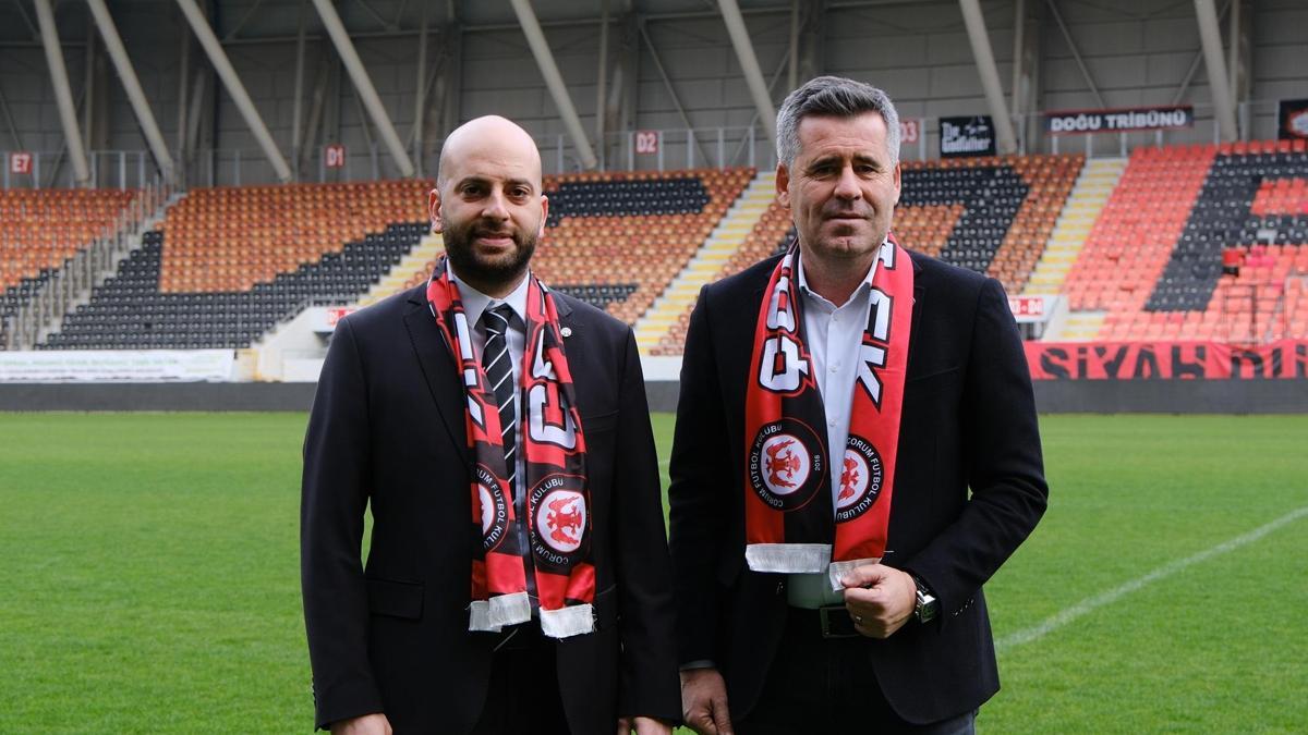 Çorum FK, Hüseyin Eroğlu ile sözleşme imzaladı