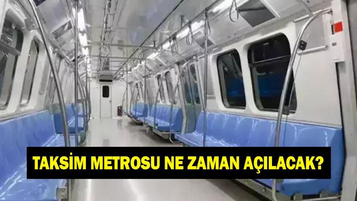 Taksim metrosu kapalı mı, ne zaman açılacak? 25 Kasım Taksim metrosunda son durum nedir? Valilikten metro kararı!