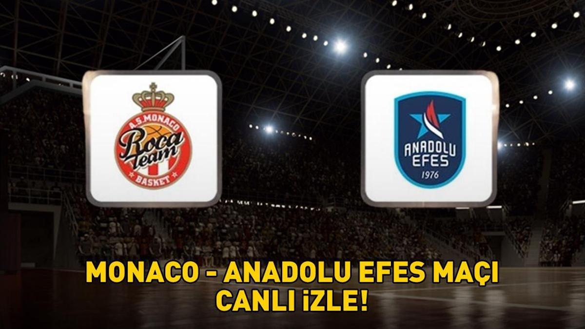 MONACO – ANADOLU EFES MAÇI S SPORT CANLI İZLE | THY Euroleague Monaco – Anadolu Efes maçı canlı yayını şifresiz mi? S Sport canlı yayın bilgileri!