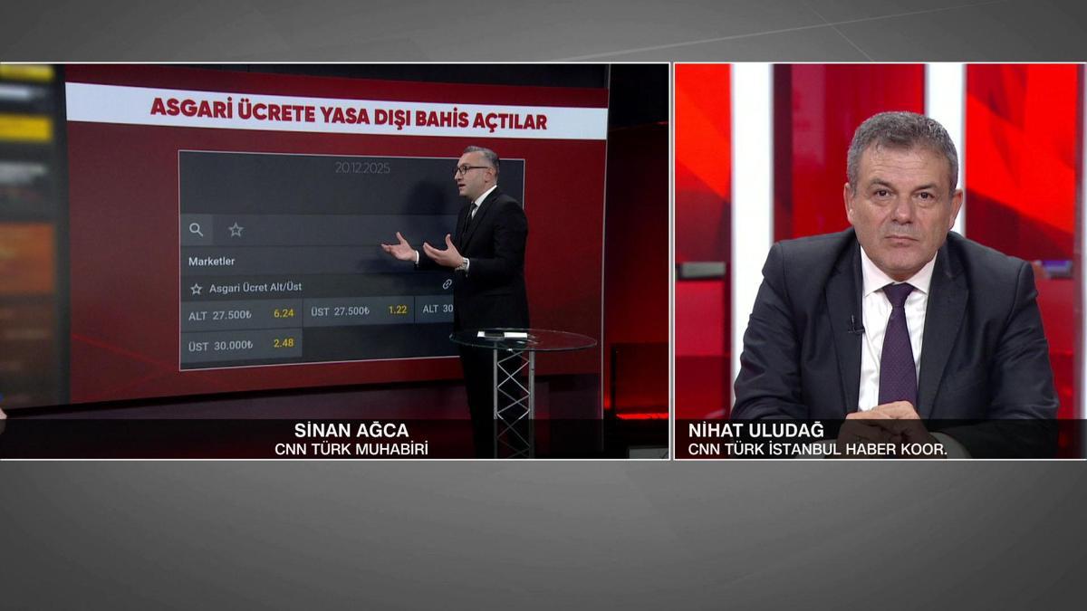 Asgari ücrete yasa dışı bahis açtılar