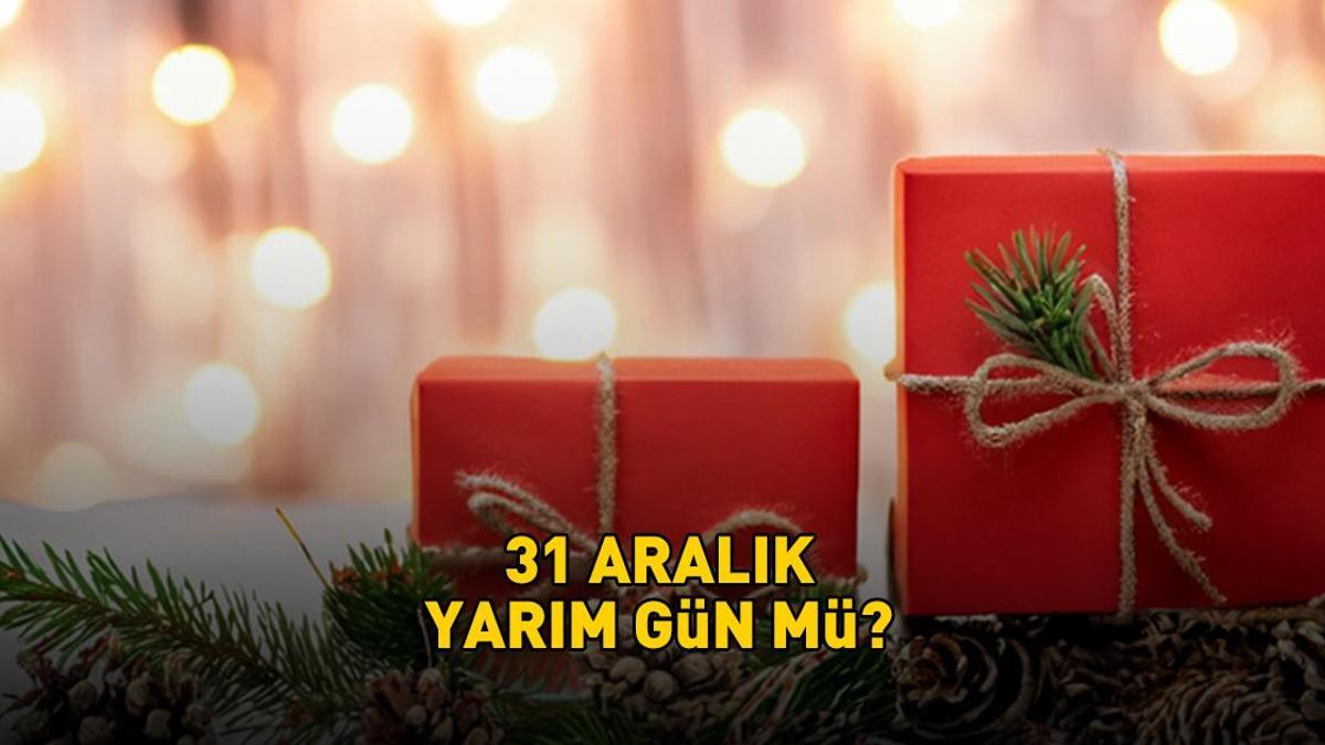 31 Aralık 2025 yarım gün mü? Yılbaşı tatili ne zaman başlıyor, hangi güne denk geliyor?