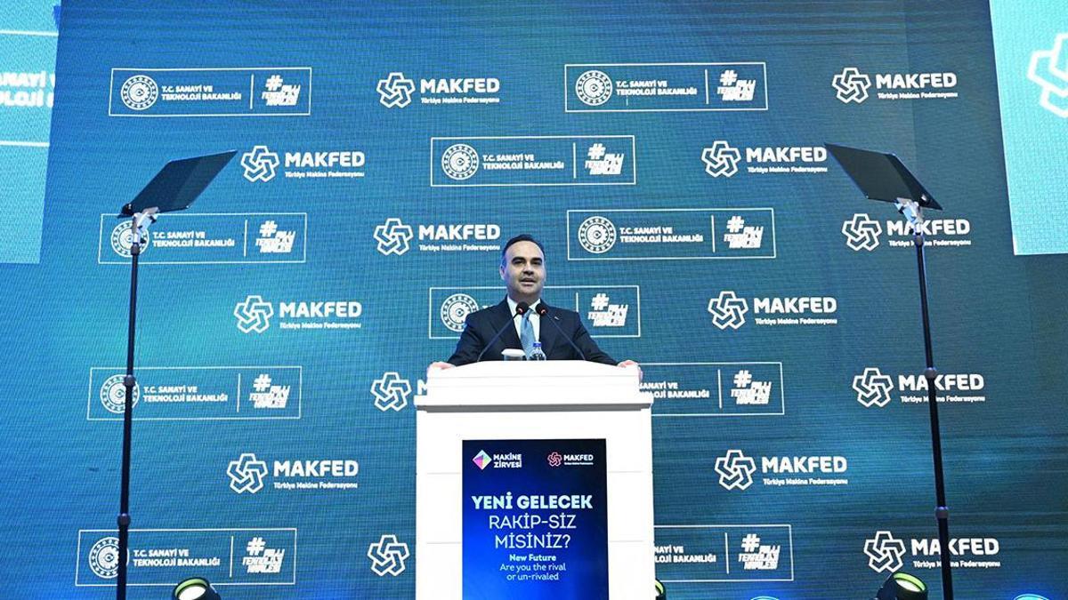 Sanayi ve Teknoloji Bakanı Kacır: Makine ihracatı 28 milyar doları geçti