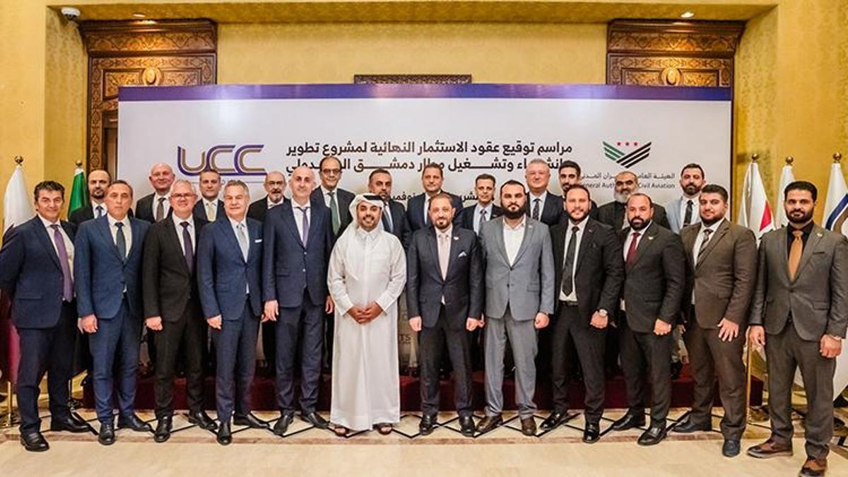 Şam Havalimanında 4 milyar dolarlık yatırım başlıyor