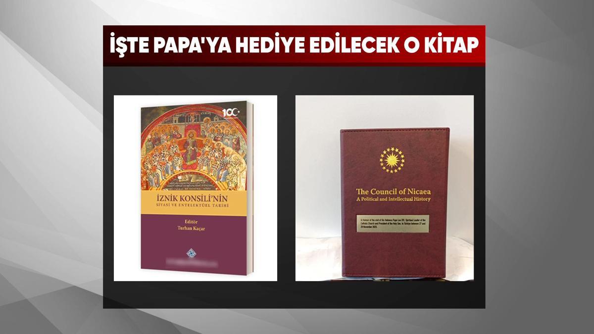 İşte Papa'ya hediye edilecek o kitap!