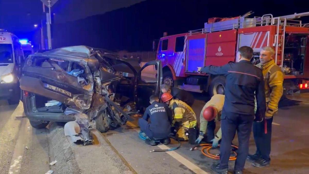 İstanbul'da zincirleme kaza: 4 yaralı