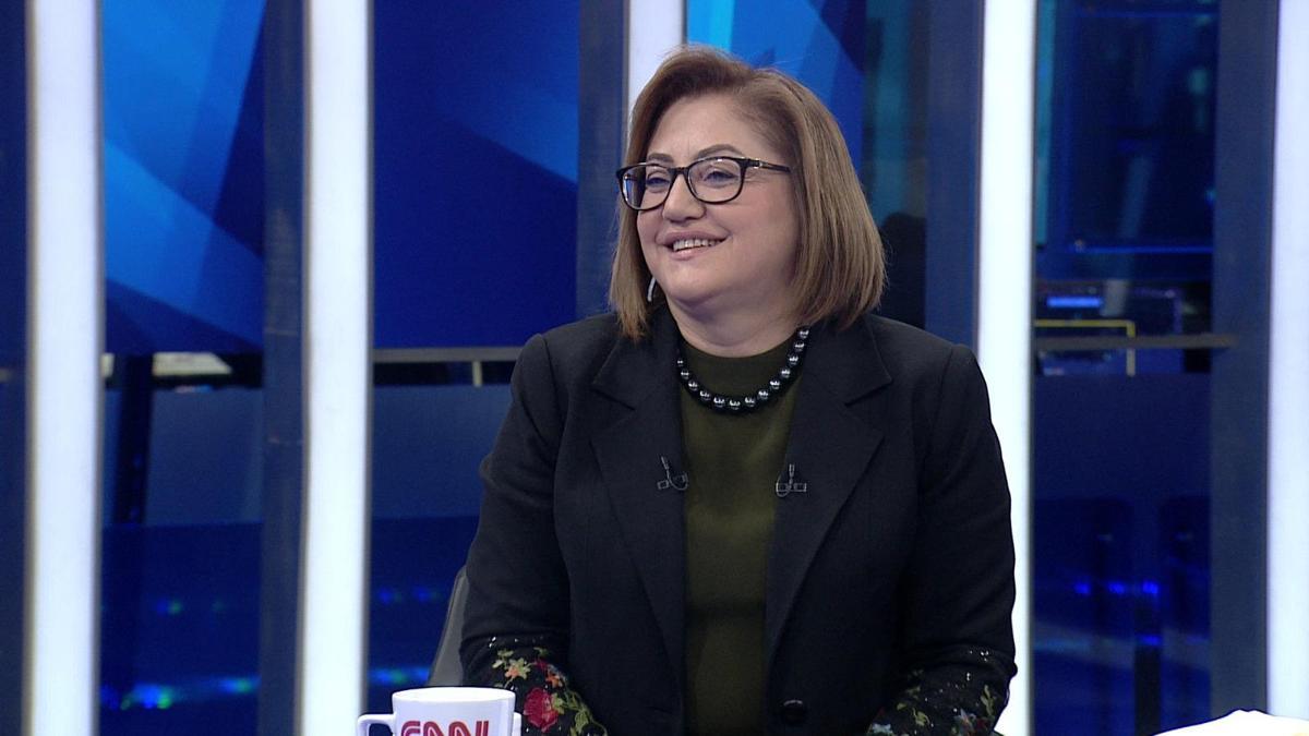 Gaziantep Büyükşehir Belediye Başkanı Fatma Şahin, CNN TÜRK'te