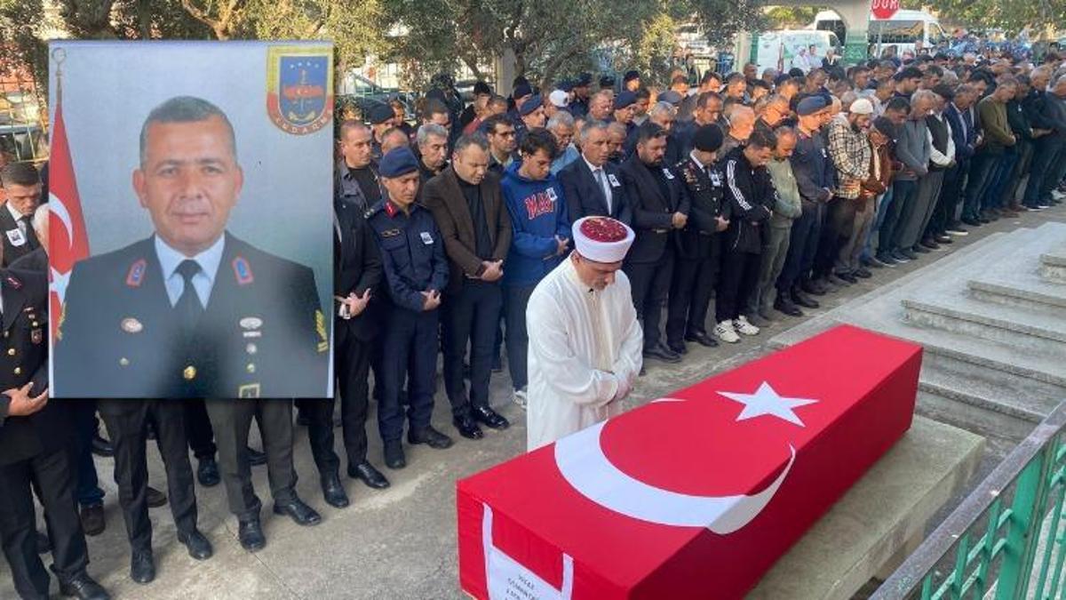Kalp krizi sonucu hayatını kaybeden komutan toprağa verildi