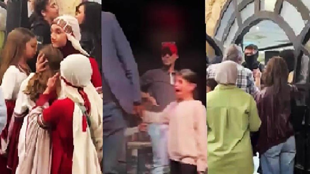 Filistinli çocuklar Doğu Kudüs'te büyük korku yaşadı | İsrail polisi çocuk tiyatrosunu bastı!