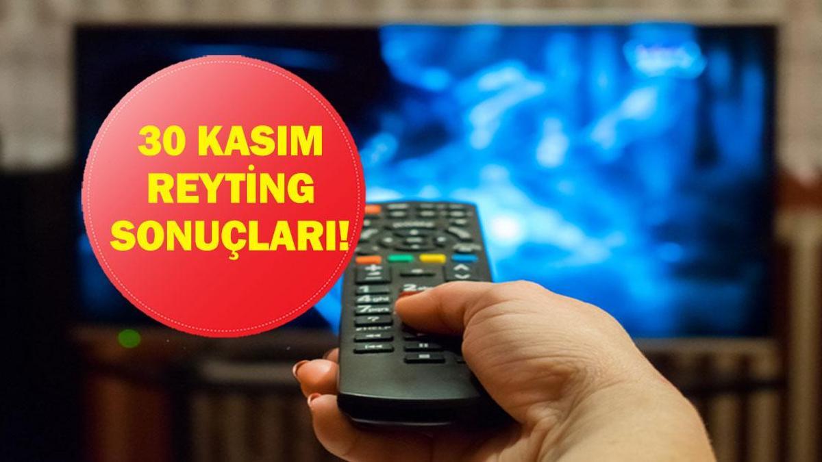 30 KASIM REYTİNG SONUÇLARI: Kim Milyoner Olmak İster?, Cengizhan Destanı, Sahtekarlar, Bereketli Topraklar, Çarpıntı, İsviçre - Türkiye | FIBA 2027 Basketbol Dünya Kupası Elemeleri, MasterChef Türkiye gecenin birincisi kim oldu? İşte 30 Kasım reytingleri...