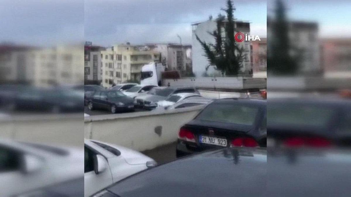 Navigasyon mağduru TIR'cı! 'Konumdaki kadının suçu'