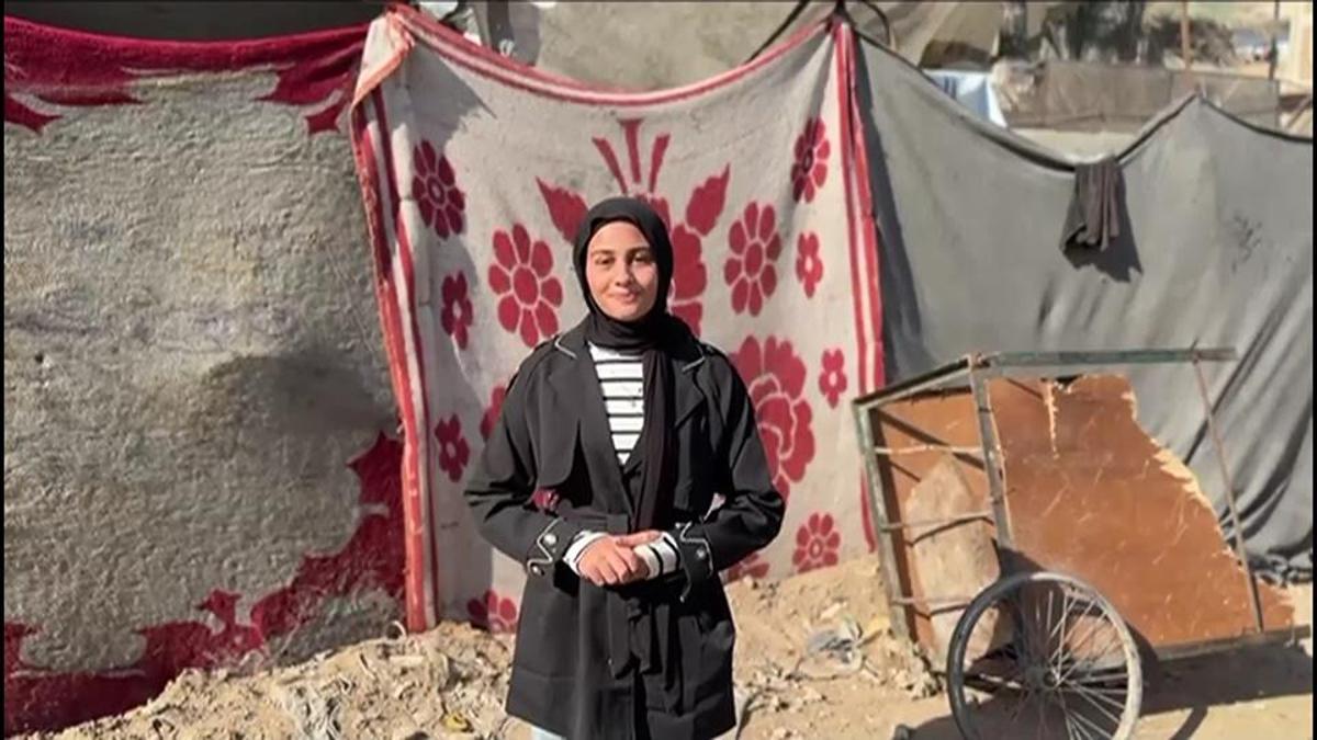 Gazze'den en sıcak görüntü CNN TÜRK'te