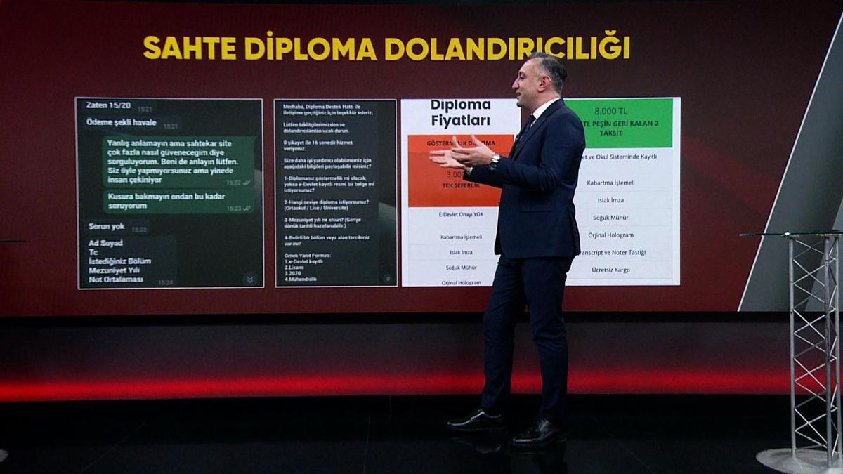 Sahte diploma tuzağı: e-Devlette görünecek vaadiyle binlerce lira aldılar!