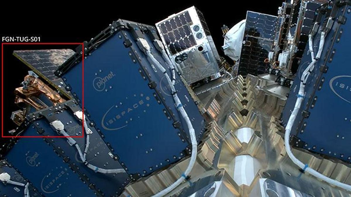 Ferganiden tarihi adım! Türkiyenin ilk yörünge transfer aracı uzayda