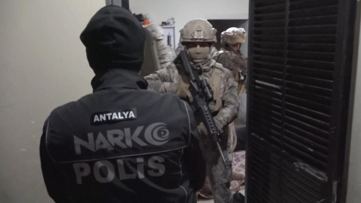 'Narkokapan Antalya' operasyonunda 455 tutuklama