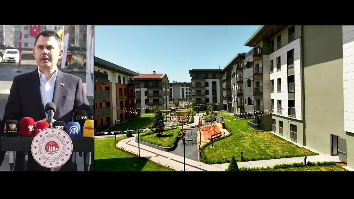 SON DAKİKA | Bakan Kurum: Aralıkta 453 bin konutu teslim edeceğiz