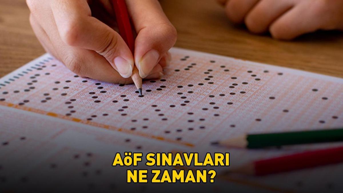 AÖF SINAV GİRİŞ BELGESİ EKRANI | 2025 AÖF sınavları ne zaman, saat kaçta? Anadolu Üniversitesi Açıköğretim Fakültesi sınav yerleri!