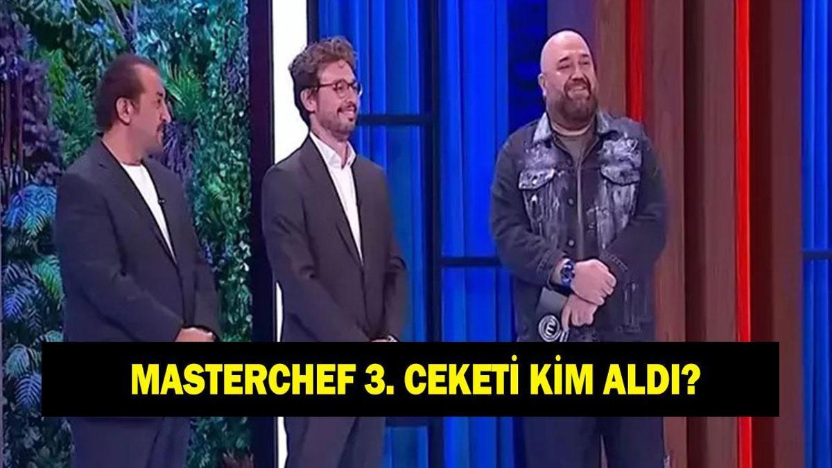 MasterChef'te üçüncü ceketi kim giydi? 2 Aralık Salı 3. ceketi giyen yarışmacı