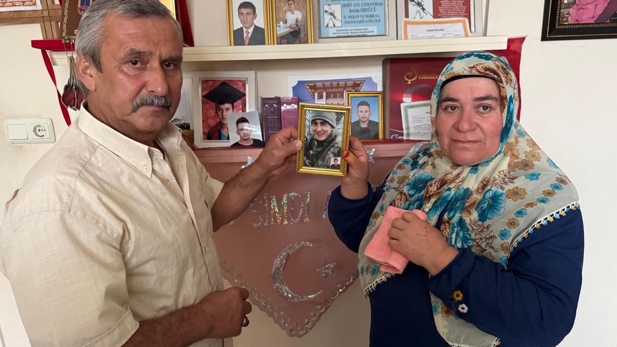 Şehit evlatlarının hatırasını 'anı odası'nda yaşatıyorlar