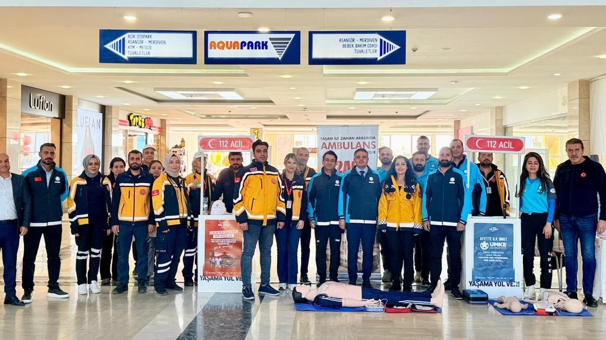 Mardinde Acil Sağlık Hizmetleri Haftası kutlandı