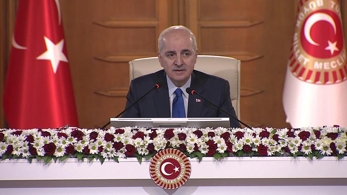 TBMM Başkanı Numan Kurtulmuş: Sürecin dinlenme faslı tamamlandı
