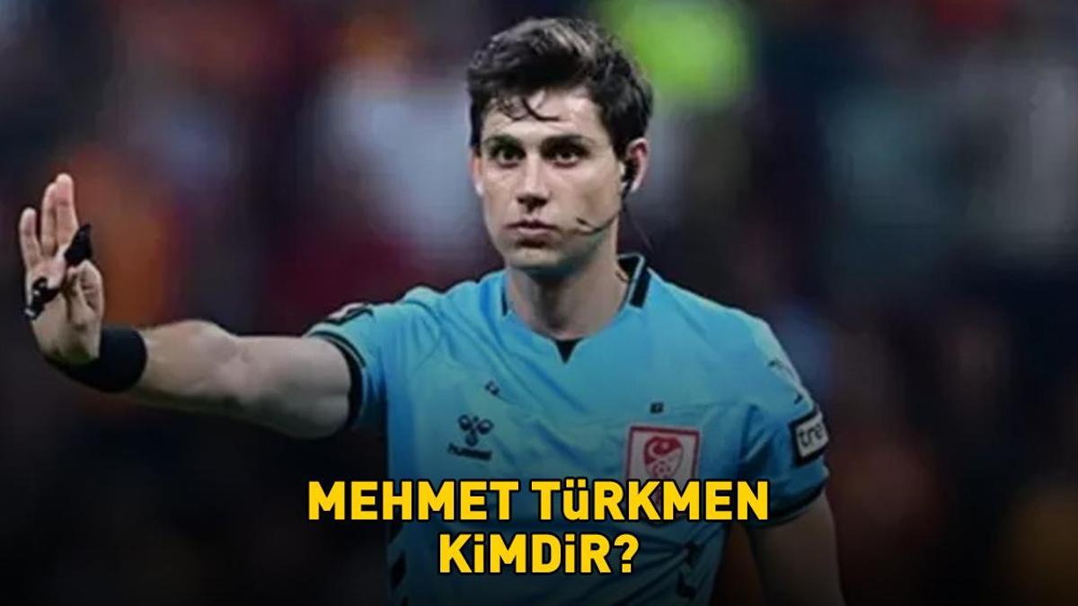 Mehmet Türkmen kimdir? Galatasaray–Samsunspor maçının hakemi Mehmet Türkmen nereli ve kaç yaşında? İşte Galatasaray karnesi…