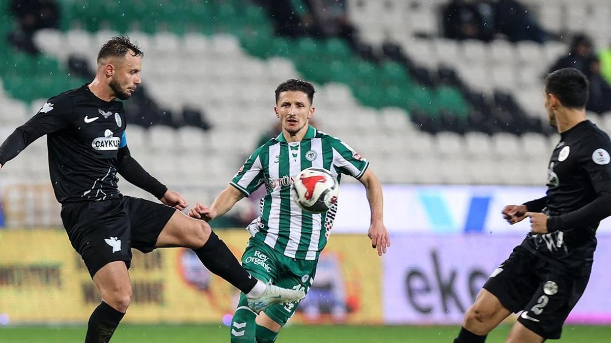 Son Dakika Spor Haberi | Konyaspor ile Çaykur Rizesporun mücadelesinde kazanan çıkmadı