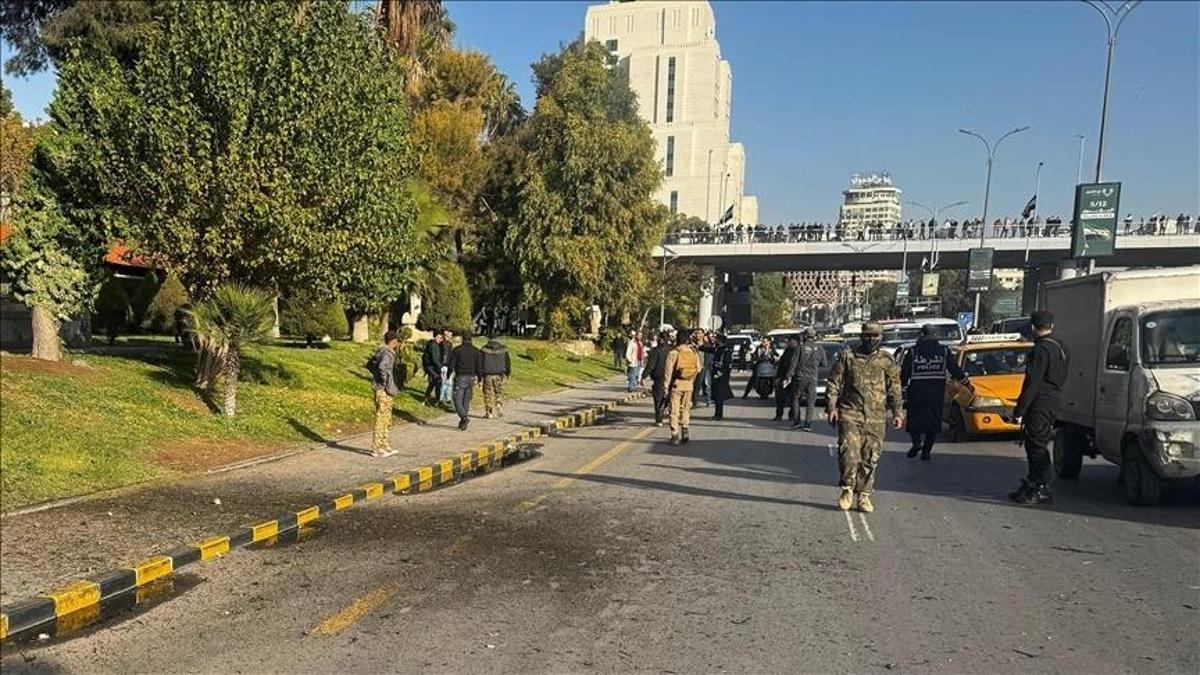 Suriye'nin başkenti Şam'da patlama