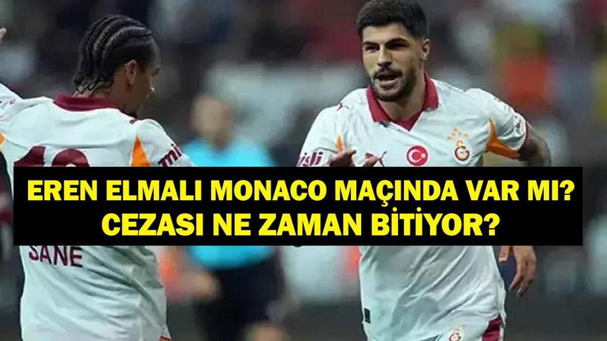 EREN ELMALI MONACO MAÇINDA VAR MI? Eren Elmalı'nın Cezası Ne Zaman Bitiyor? Şampiyonlar Ligi'nde Var Mı? Yasadışı Bahis Soruşturmasında Ceza Almıştı!