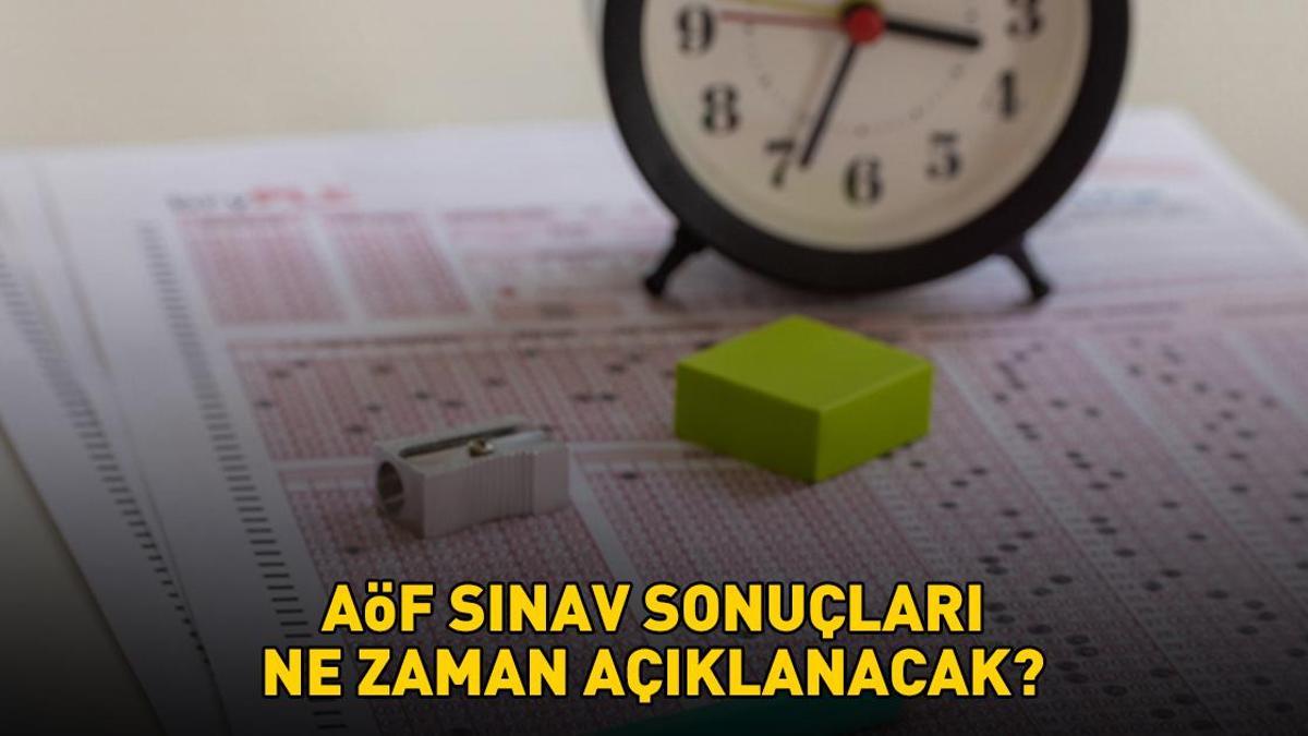 AÖF SINAV SONUÇLARI 2025 EKRANI | Güz dönemi AÖF sınav sonuçları ne zaman açıklanacak, tarih belli mi? Gözler Anadolu Üniversitesi'nde!