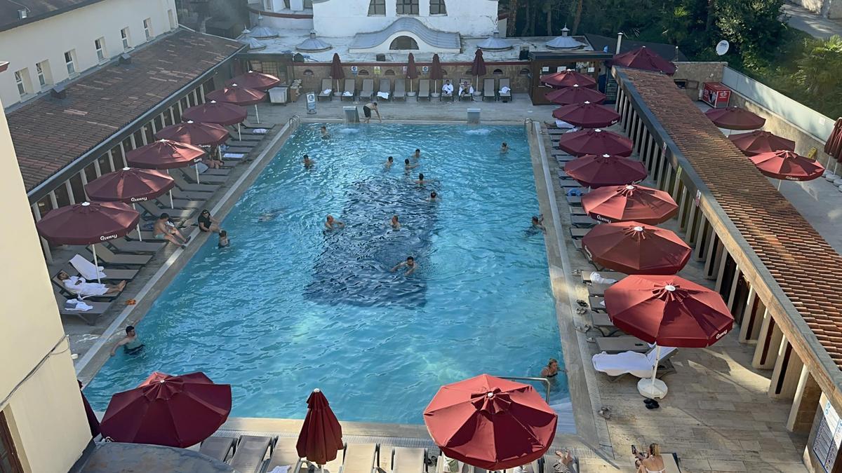 Hava sıcaklıkları düşünce termal tesislerde doluluk oranı yüzde 80'e ulaştı