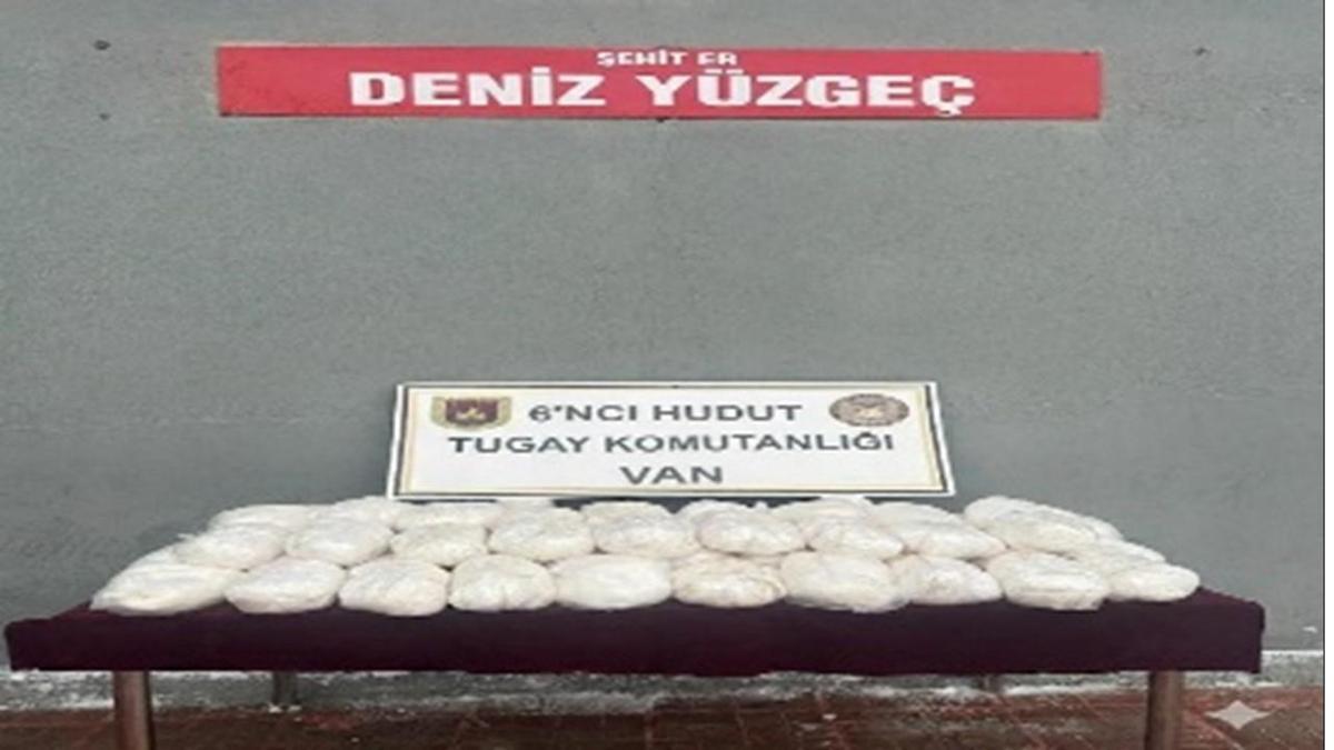 MSB: Van hudut hattında 50 kilo uyuşturucu ele geçirildi