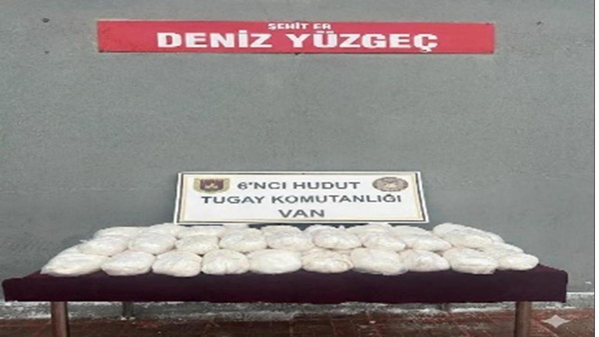 MSB: Van hudut hattında 50 kilo uyuşturucu ele geçirildi