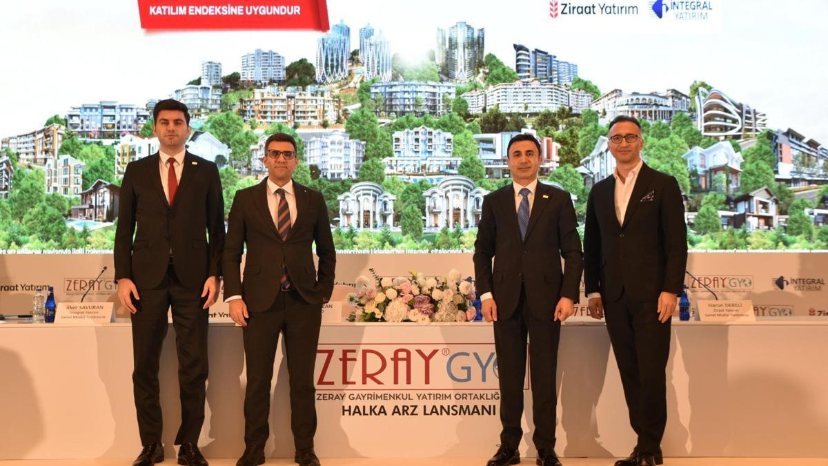 Zeray GYOda halka arz için geri sayım başladı
