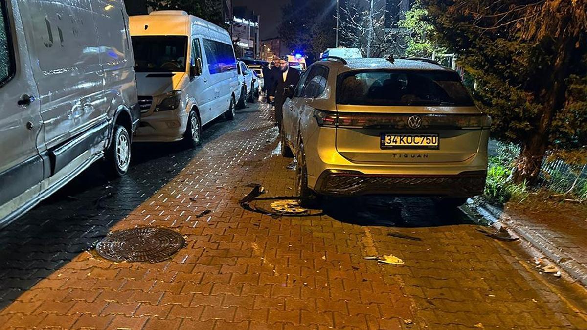 Pendik'te alkolü sürücü dehşet saçtı: 7 araca birden çarptı