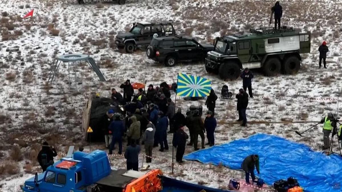 245 GÜNLÜK GÖREV BAŞARIYLA TAMAMLANDI | Soyuz kapsülü Dünyaya döndü