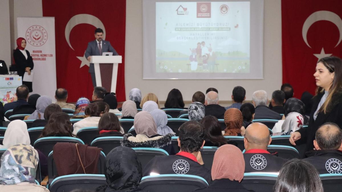 Mardinde koruyucu aile yanında 56 çocuğun bakımı sağlanıyor