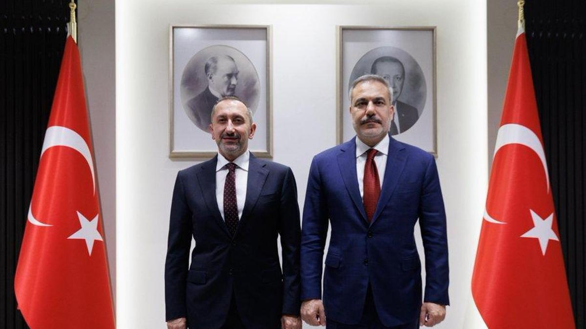 Dışişleri Bakanı Hakan Fidan, Siber Güvenlik Başkanı Önal'ı kabul etti