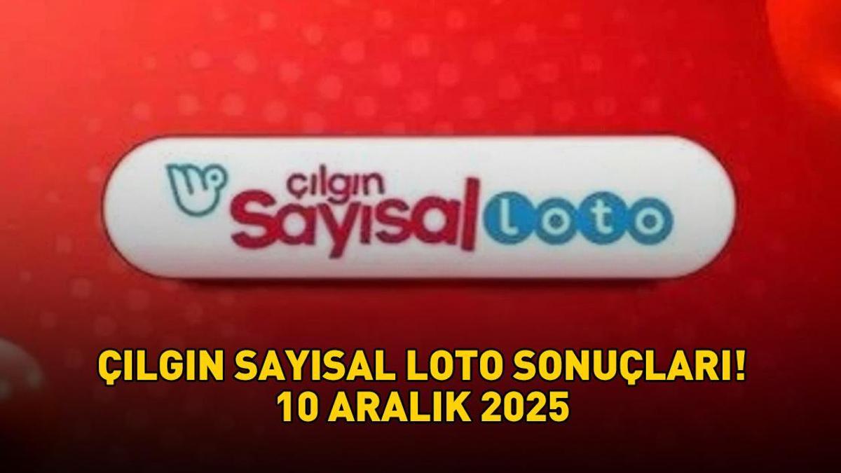 ÇILGIN SAYISAL LOTO SONUÇLARI 10 ARALIK 2025 | 432.543.496,41 TL büyük ikramiye devretti! Çılgın Sayısal Loto sonuçları nasıl öğrenilir?